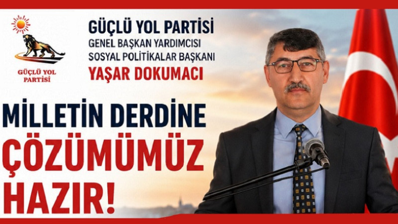 Dokumacı: Yoksulluğu yönetmeye değil, kökünden bitirmeye talibiz
