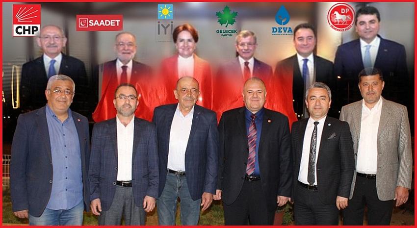 NAZİLLİ MİLLET İTTİFAKINDAN  TARİH YAZAN BULUŞMA