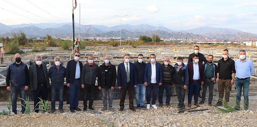 Nazilli Sanayi Sitesi’nde 18 Dükkanın Temeli Atıldı