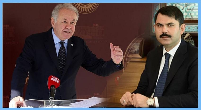 Sezgin: Bakan Kurum'dan sorularıma cevap bekliyorum