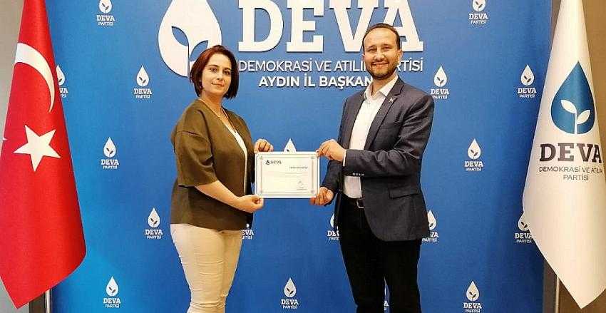 DEVA PARTİSİ EFELER İLÇE BAŞKANI 