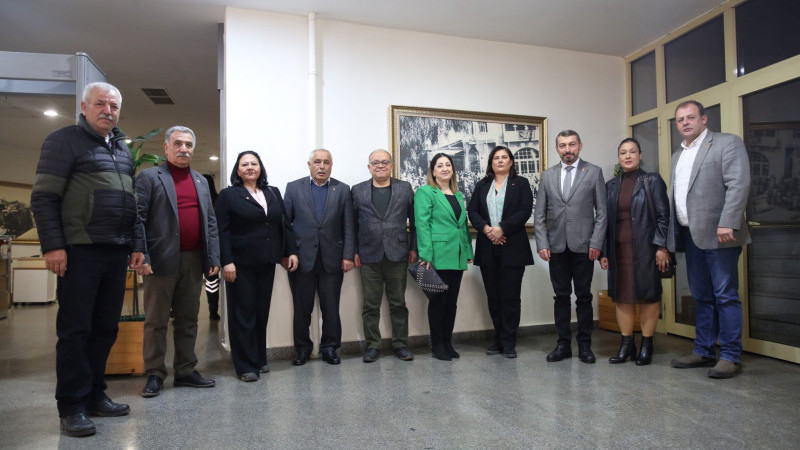 CHP'DEN BAŞKAN ÇERÇİOĞLU'NA ZİYARET