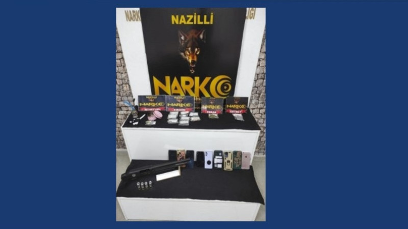 NAZİLLİ NARKO' DAN UYUŞTURUCU PARTİSİ OPERASYONU 