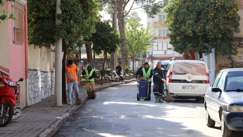 Nazilli pırıl pırıl sokaklarıyla örnek olmaya devam ediyor 