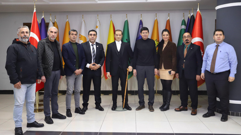 TİNGADER AYDIN’DAN BAŞKAN ÖZCAN’A ZİYARET 