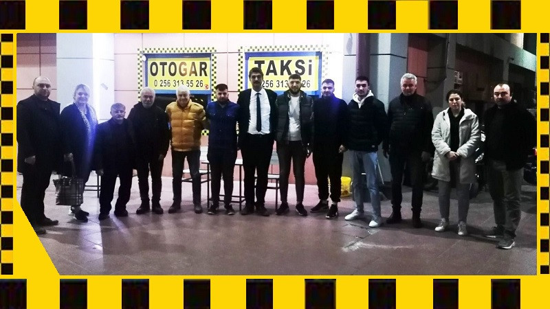 Çetinkaya, taksicilere başsağlığı diledi!