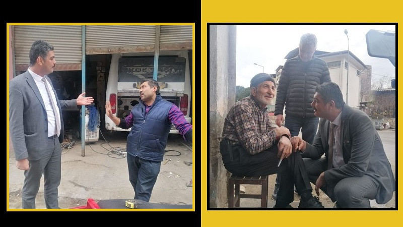 Ziyarete damga vuran söz: “Nazilli’nin çaresi sensin evlat!”
