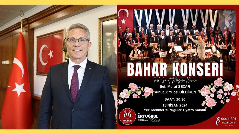 Belediye Başkanı Dr. Ertuğrul Tetik’ten Konsere Davet