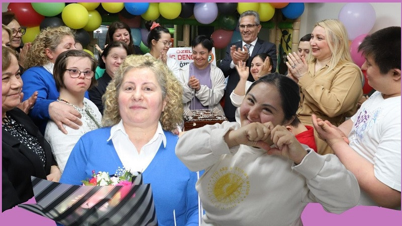Engel tanımayan Başkan Aysun Bademli Akçil, özel çocukların hayatını renklendiriyor