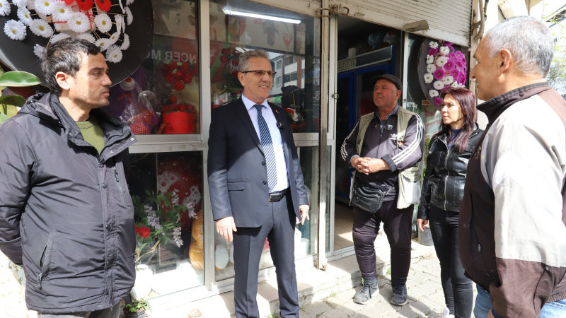 Başkan Tetik sanayi esnafının sorunlarını dinledi
