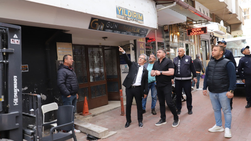 Nazilli Belediyesi Ayakkabıcılar Sokağı’nı yeniliyor