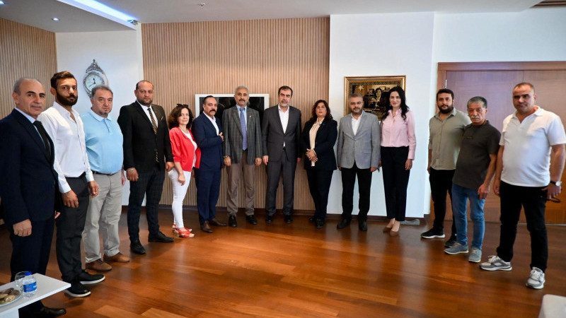 Başkan Çerçioğlu'na AK Parti ve Büyük Birlik Partisi Aydın'dan ziyaret