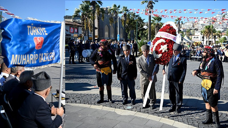 KUŞADASI’NDA GAZİLER GÜNÜ KUTLANDI