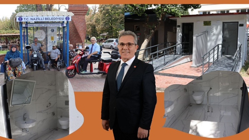 Nazilli Belediyesi’nden engelli dostu hizmet