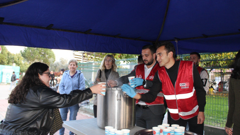 CHP Nazilli Gençlik Kolları’ndan Öğrencilere Vize Dönemi Çorba Desteği
