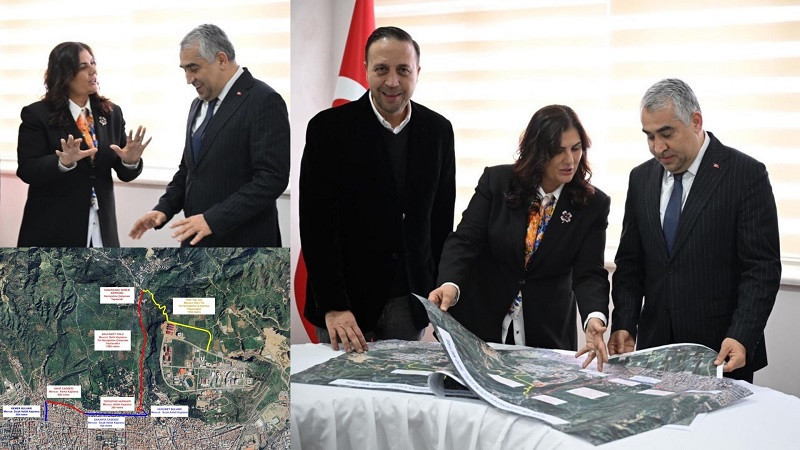 AYDIN TRAFİĞİNİ RAHATLATACAK YENİ GÜZERGAH ÇALIŞMALARI BAŞLADI