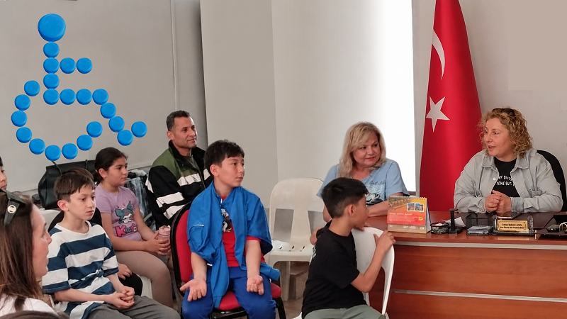 Yavuz Selim İlkokulu öğrencilerinden alkışlanacak hareket